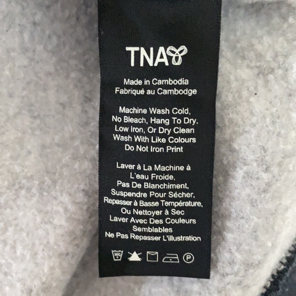 Aritzia TNA Womens Full Zip Hoodie Sz M - Picture 5 of 6